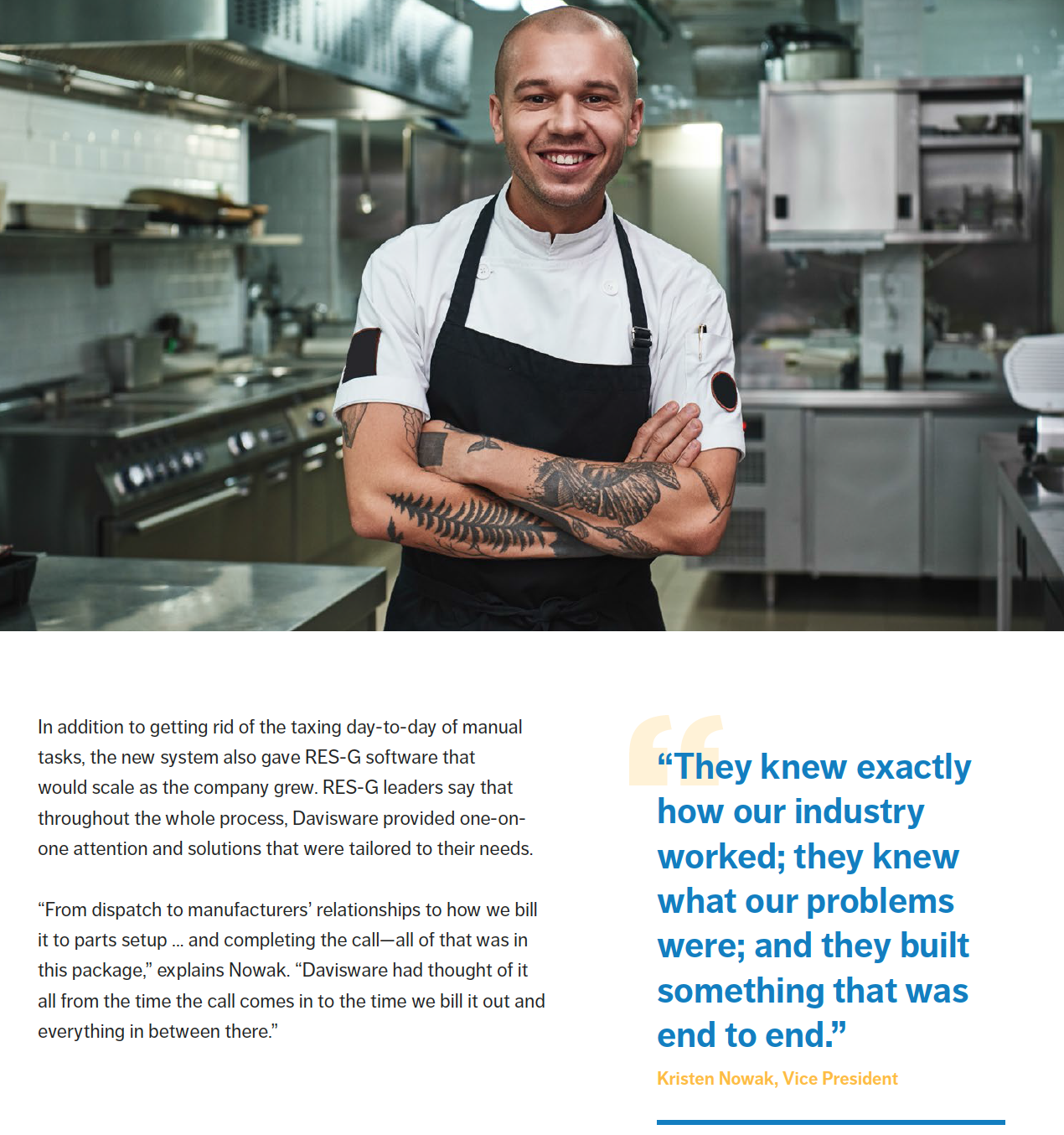 Commercial Food Equipment Case Study